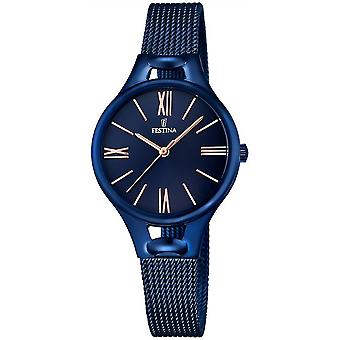 Festina Mademoiselle Quartz Analog Women's Watch with Stainless Steel Bracelet F16953/2