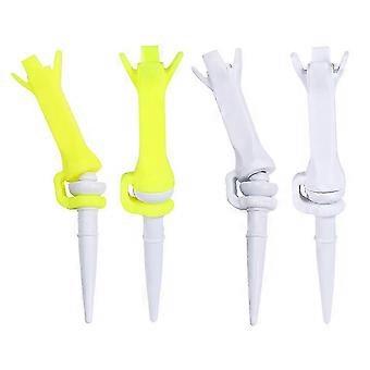 Golf Equipment Plastic Ball Nails Sports Training Equipment Supplies compatible with Indoor Practice 7.5x1.5x1.5cm Training Aid 4Pcs