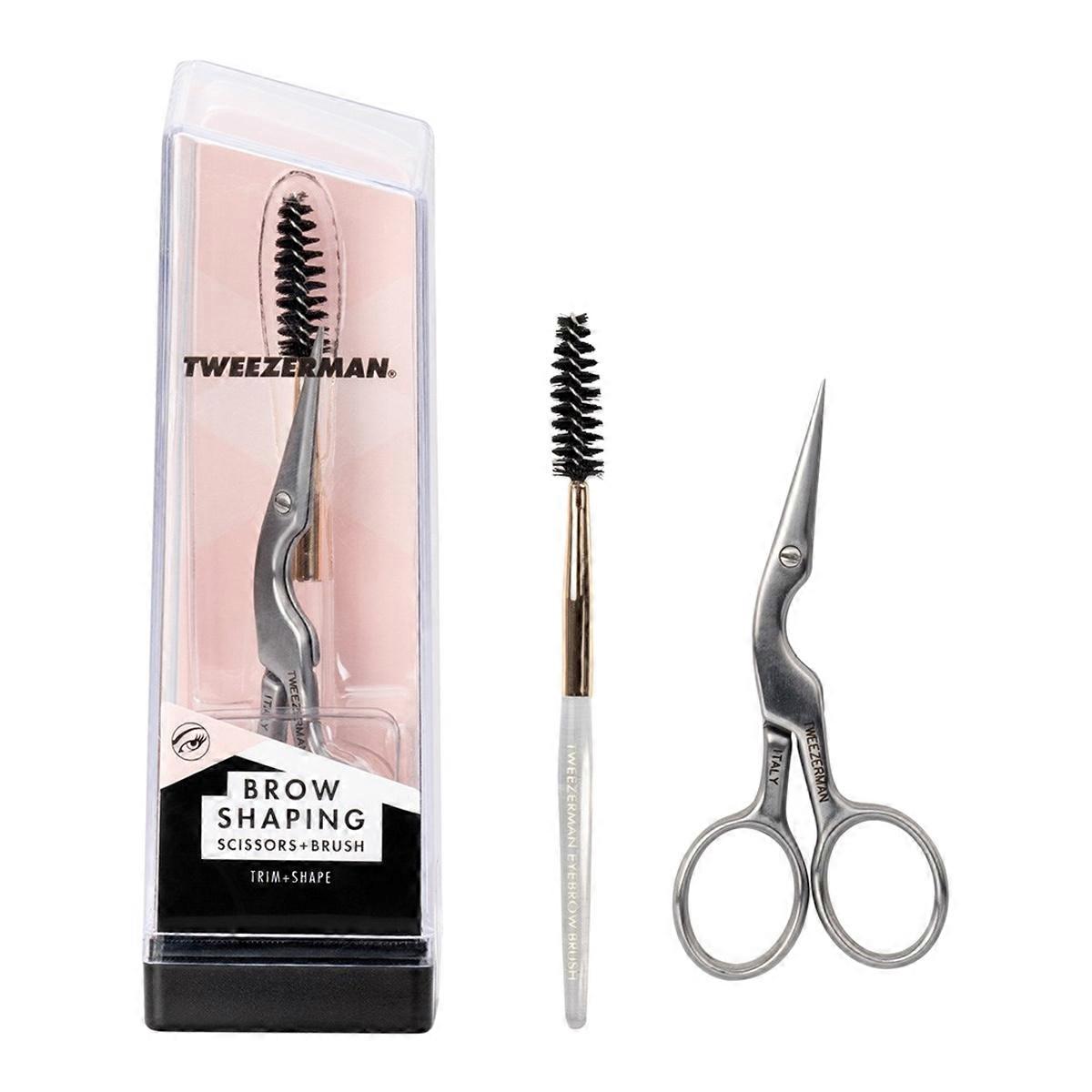 Tweezerman Studio Brow Shaping Set Precision Grooming Eyebrow Styling Kit
