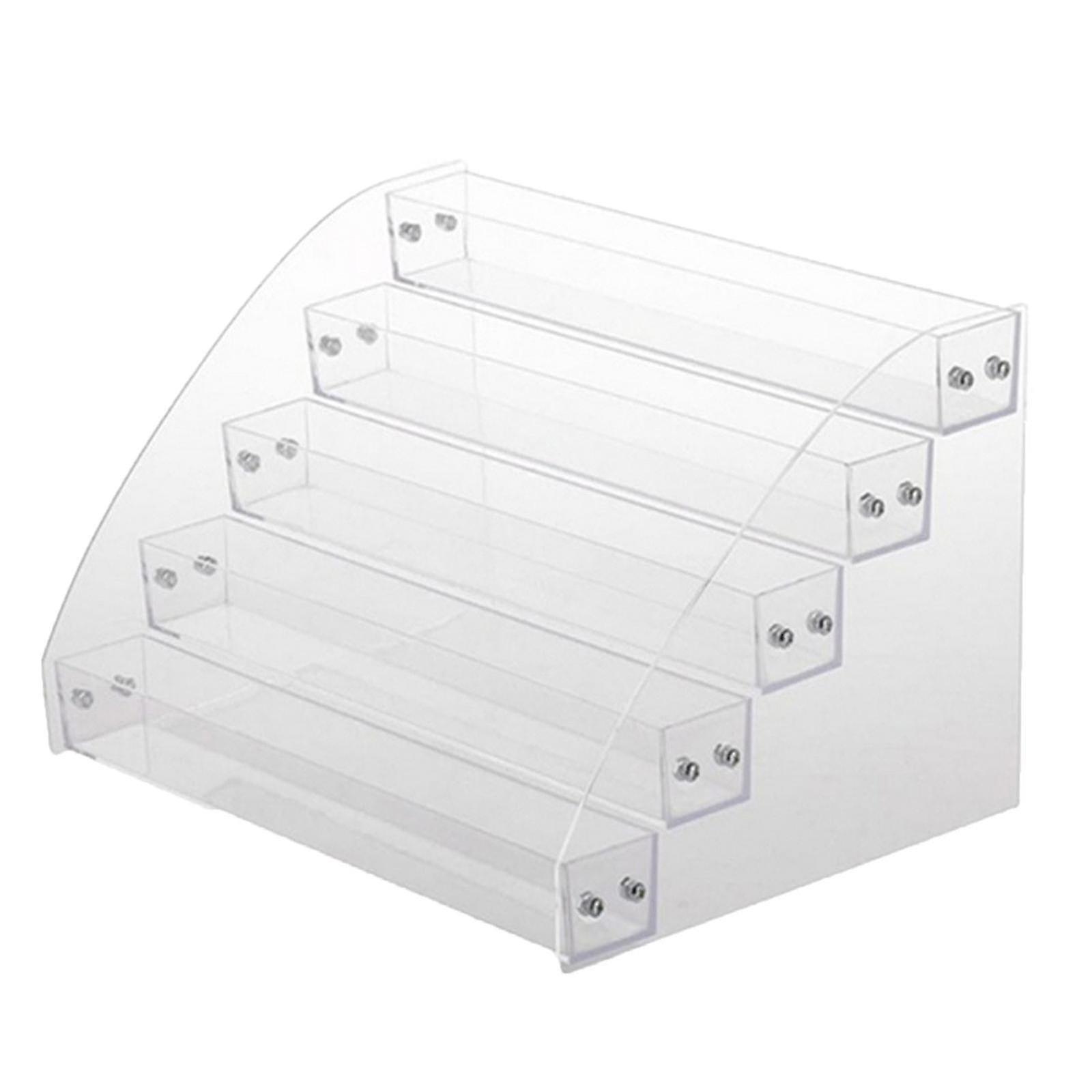 Nail Polish Holder Clear Makeup Display Stand Rack Holder Organizer 5 Layer