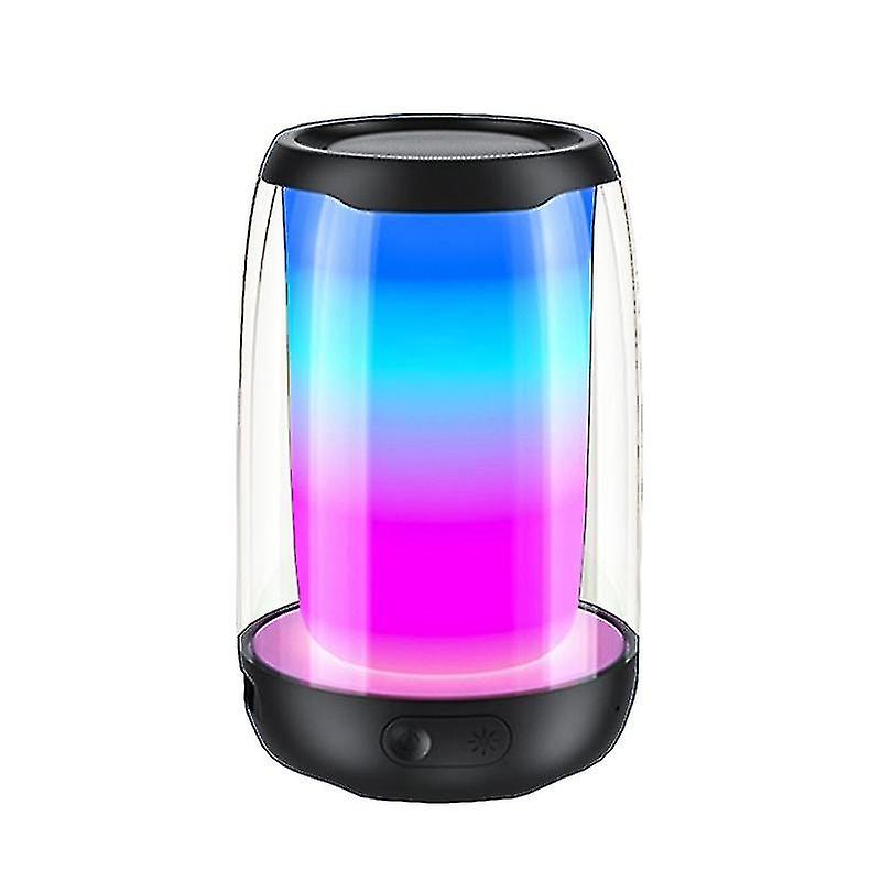 Pulsating Colorful Portable Stereo Bluetooth Speaker