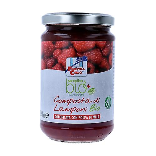 Simple & organic raspberry compote (with apple pulp) 320 g