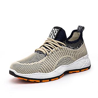 Brown Mens Casual Shoes Comfortable Breathable Boots Outdoor Sports Running Sneakers