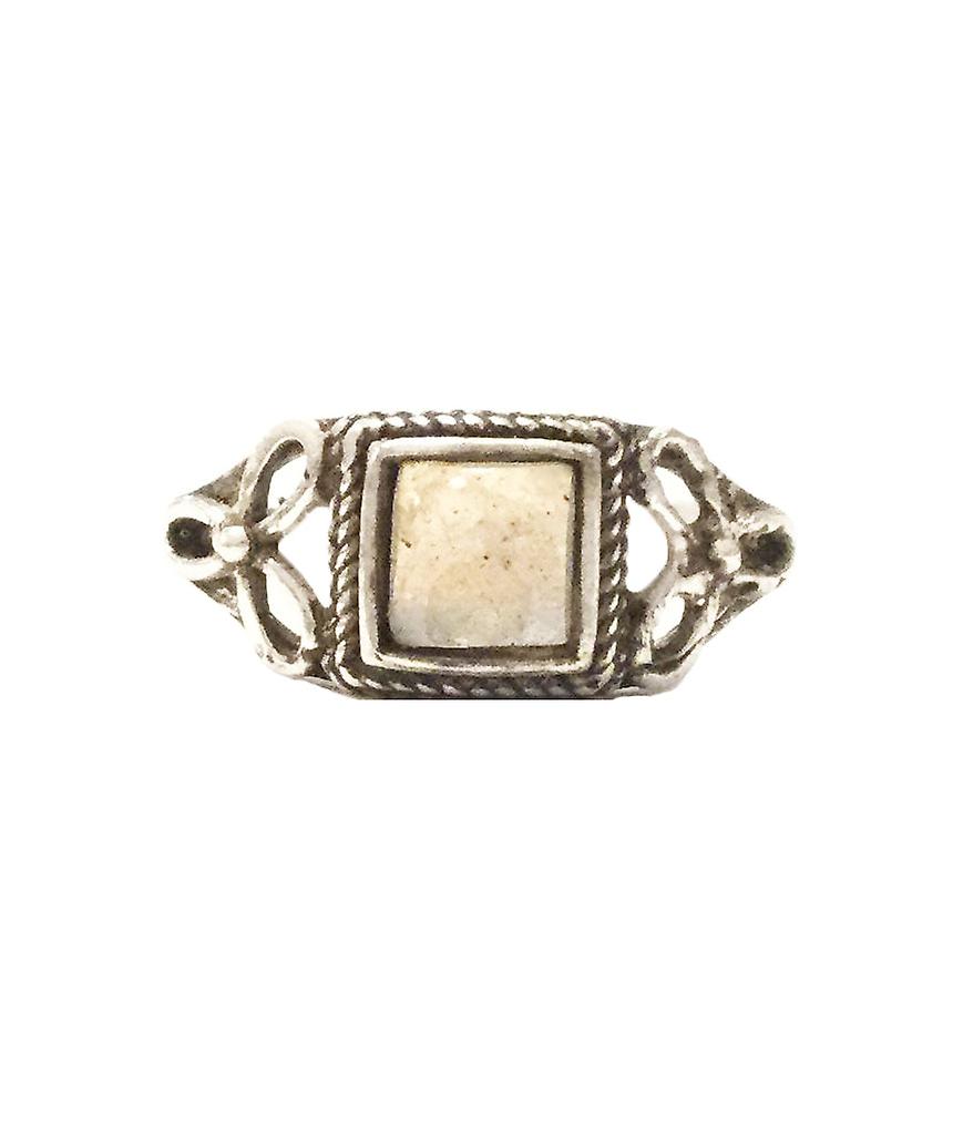 Small Stone Ring Adjustable 87444