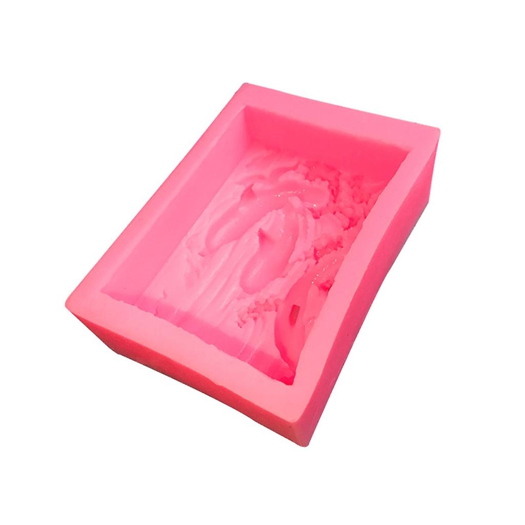 Dolphin Scented Soap Silicone Mold for Making Candy, Candle, Handmade-Soap