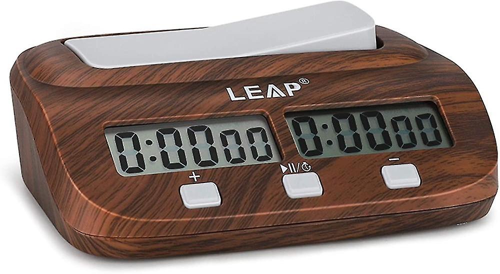 Chess Clock Chess Pendulum Chess Clock Professional Chess Stopwatch, High-definition Digital Accuracy Display Fide Certification Exquisite Gift Packag