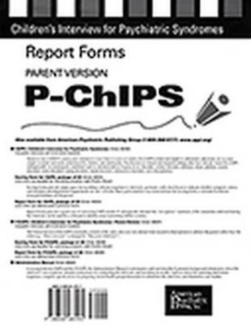 Report Forms For P-chips - Elizabeth B. Weller
