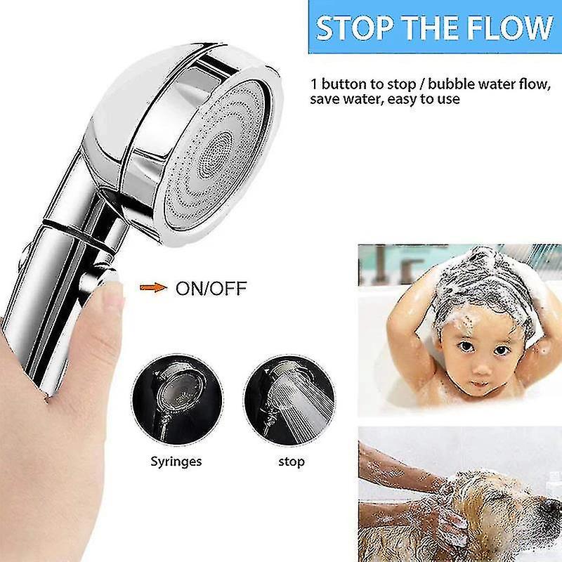Three-mode Adjustment Shower Heads Multifunction Shower Head Home Bathroom