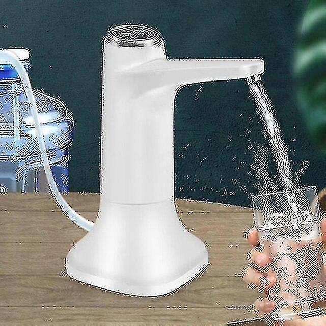 Electric Water Bottle Pump With Base Usb Water Dispenser Portable Dispensers