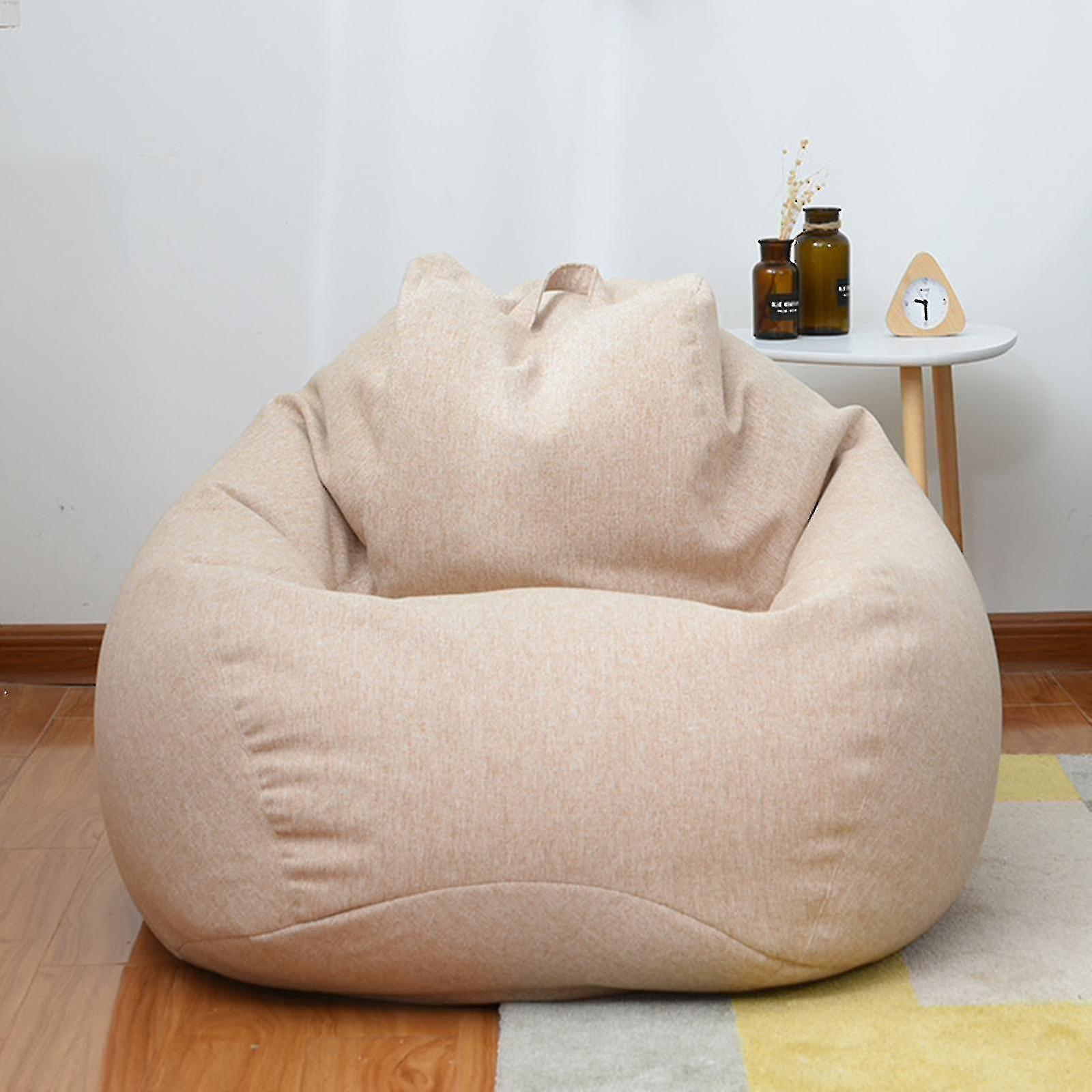 New Extra Large Bean Bag Chairs Couch Sofa Cover Indoor Lazy Lounger For Adults Kids Sellwell