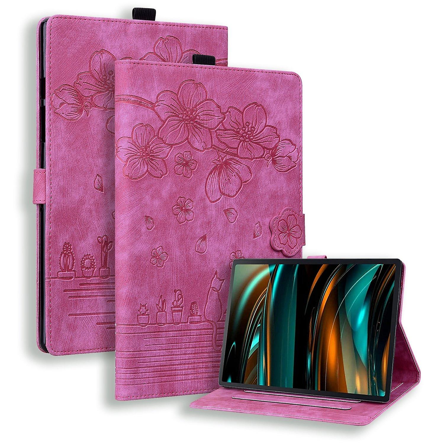 Cat Leather Case For Samsung Galaxy Tab A9