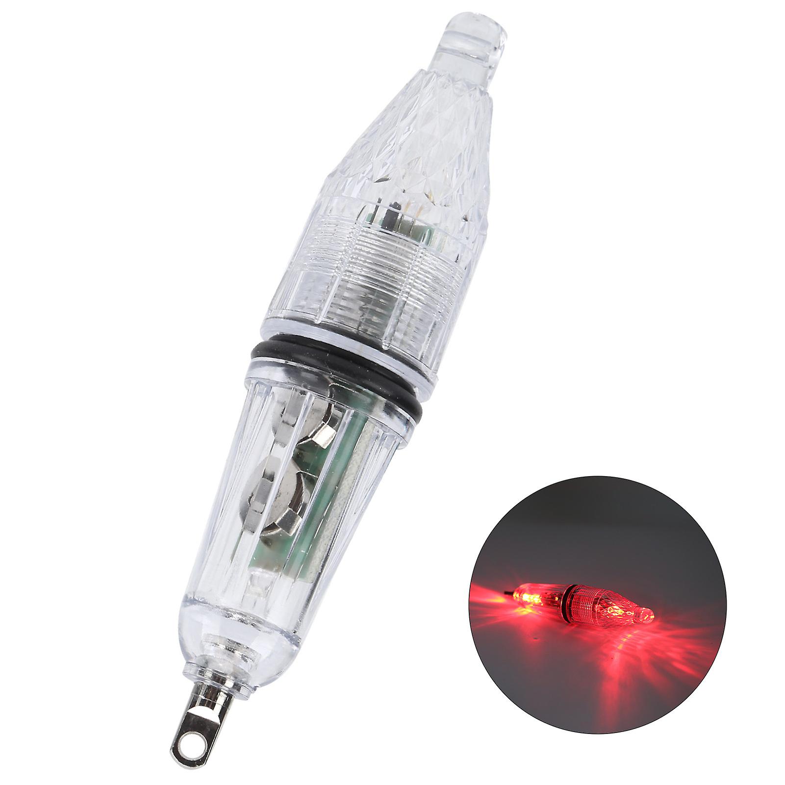 Fish Attracting Light,LED Squid Lure Lamp Cuttlefish Umbrella Hook Light LED Squid Lure Light Streamlined Design