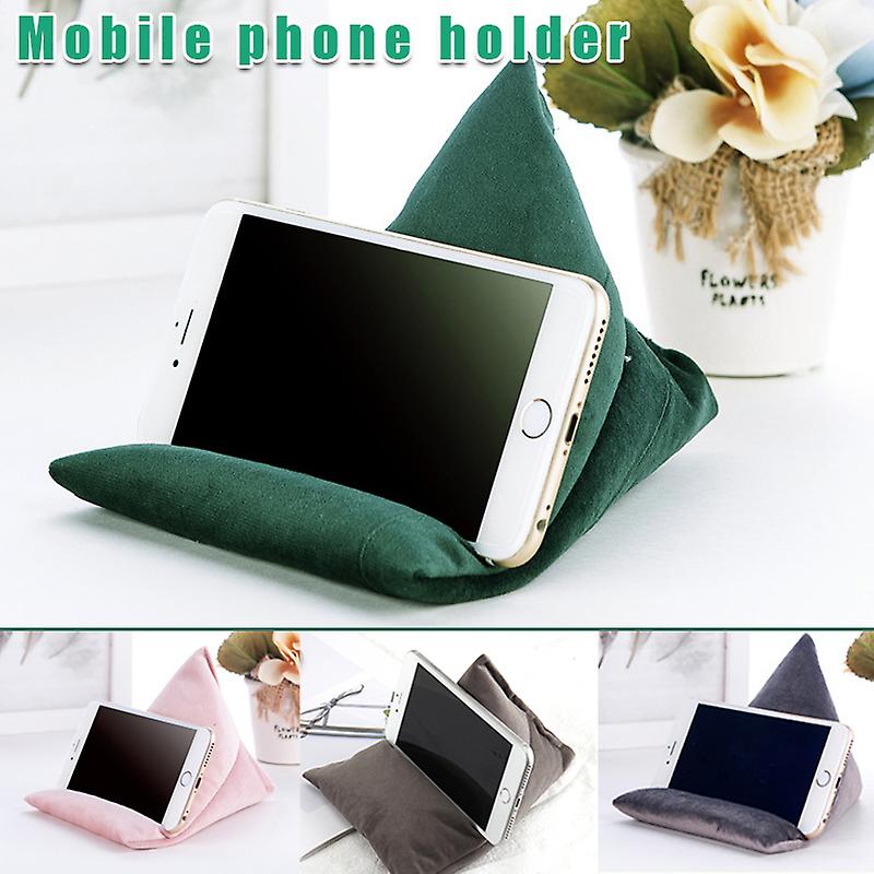 Stand Pillow Mobile Phone Holder Lazy People Soft Portable Cushion Bean Bag for Laptop