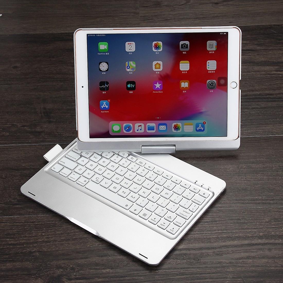 F102AS Bluetooth Keyboard PU Case For iPad 10.2 inch