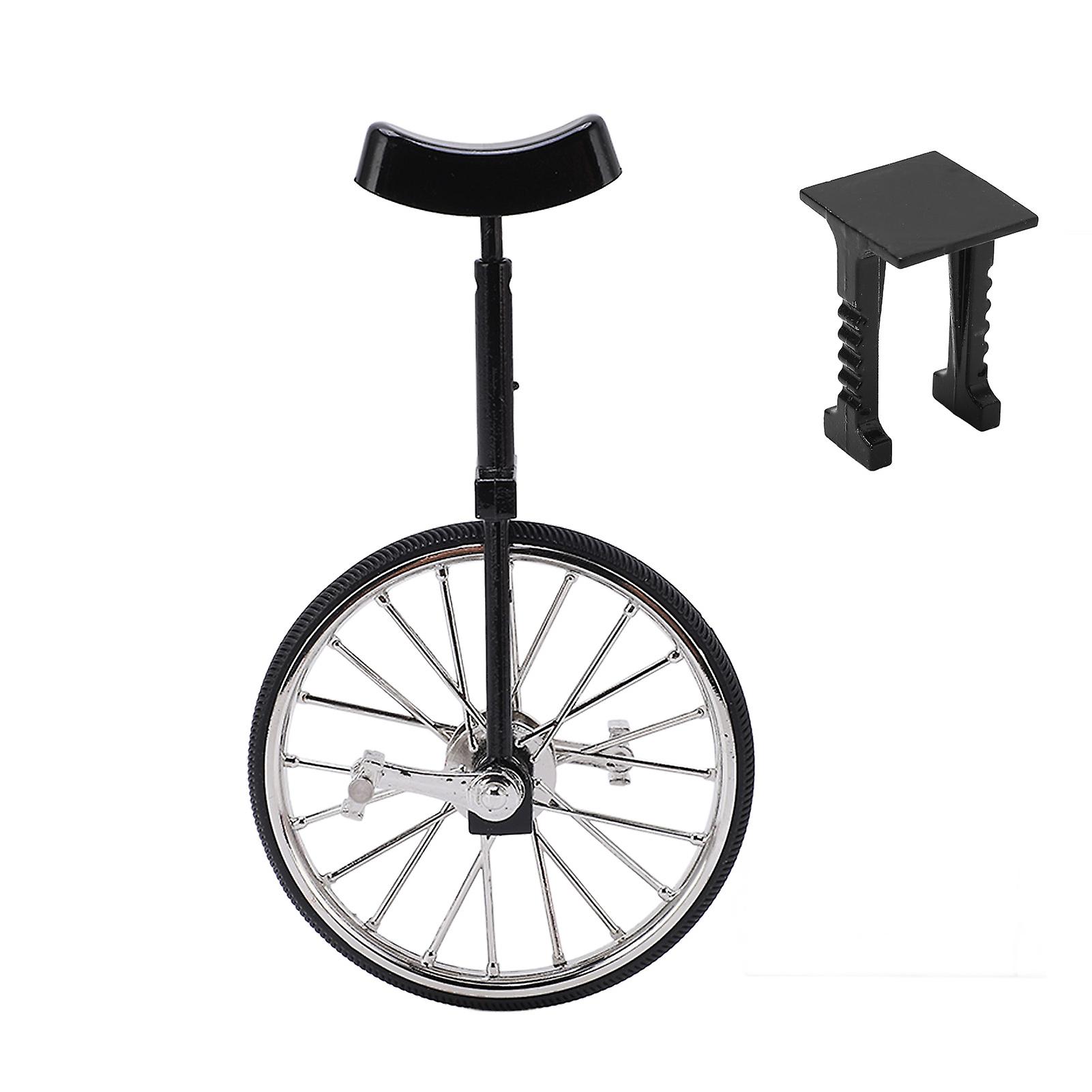 Durable Mini Unicycle Model - High Simulation Alloy Design for Wide Applicability in Home or Office Decor