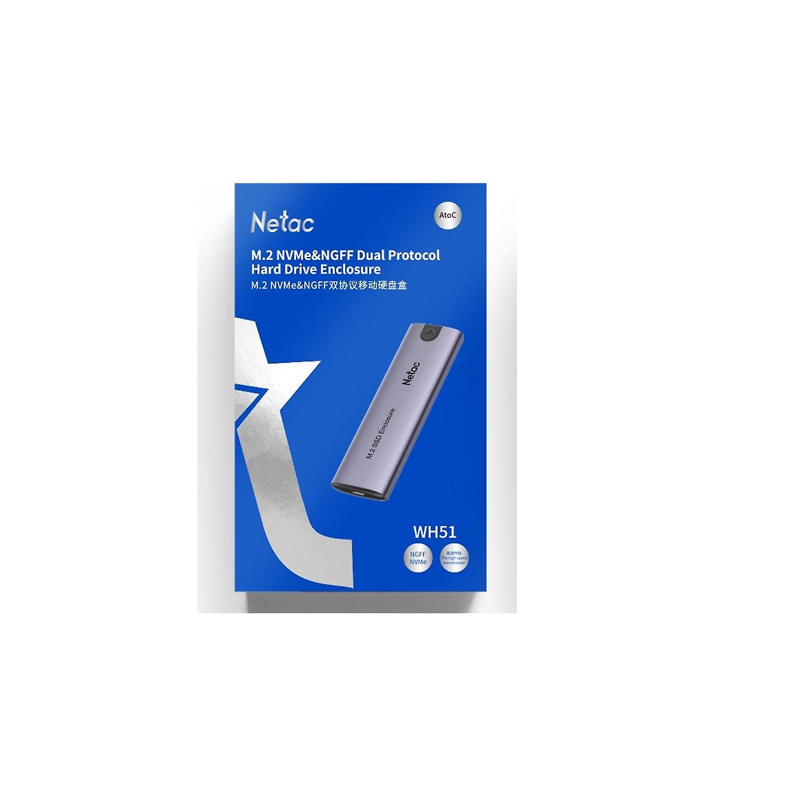 Netac M.2 Nvme/sata External Enclosure