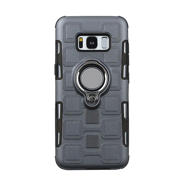 TPU shell case with stand for Samsung Galaxy A5 2017 - Gray