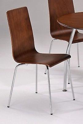 Pair Of Lila Walnut Chairs