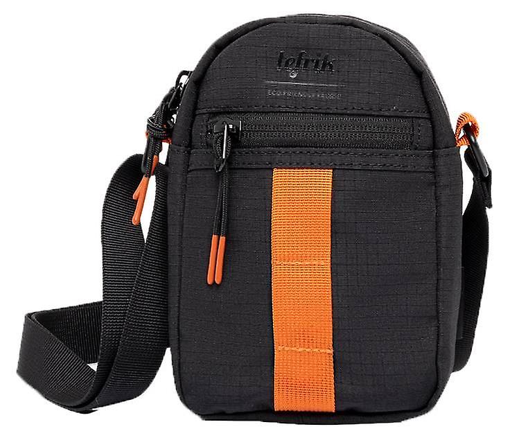 Lefrik Jan Ripstop Crossbody Bag - Black