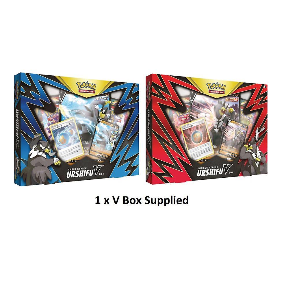Pokemon TCG: Single OR Rapid Strike Urshifu V box (RANDOM)