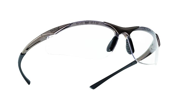 Bolle CONTPSI Contour Spectacles Bronze Nylon Frame Clear Anti-Scratch/Fog Lens