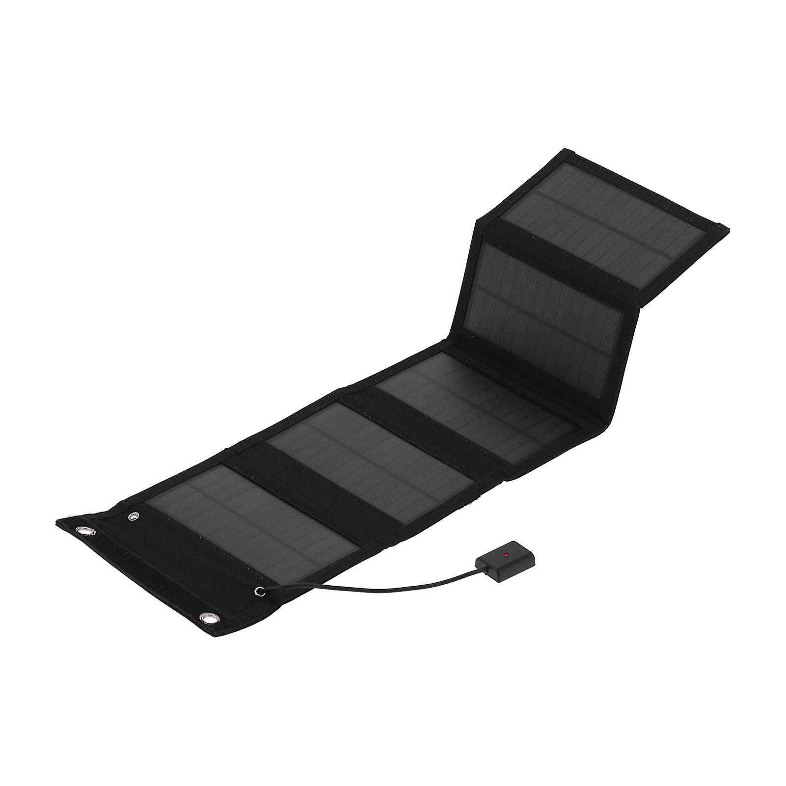 20W 5 Fold Solar Panel Kit Portable Battery Charger Kit Photovoltaic Panel for Outdoor Travel Camping