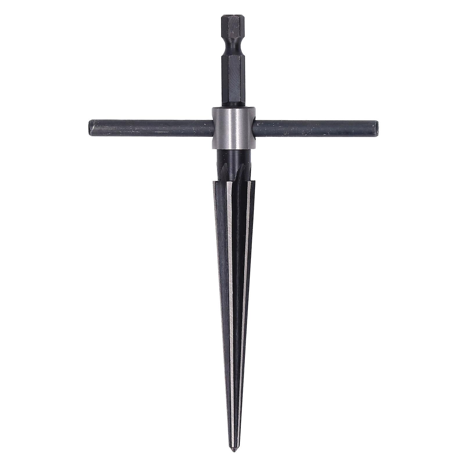 Reamer T Shape Handle Fine Workmanship High Hardness High Speed Steel Tapered ReamerHex Handle Taper Reamer 3‑13mm