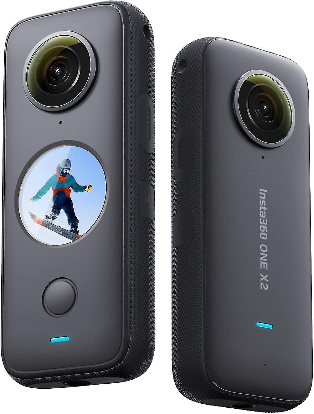 360 Degree Waterproof Action Camera, 5.7K 360, Stabilization, Touch Screen, AI Editing, Live Streami