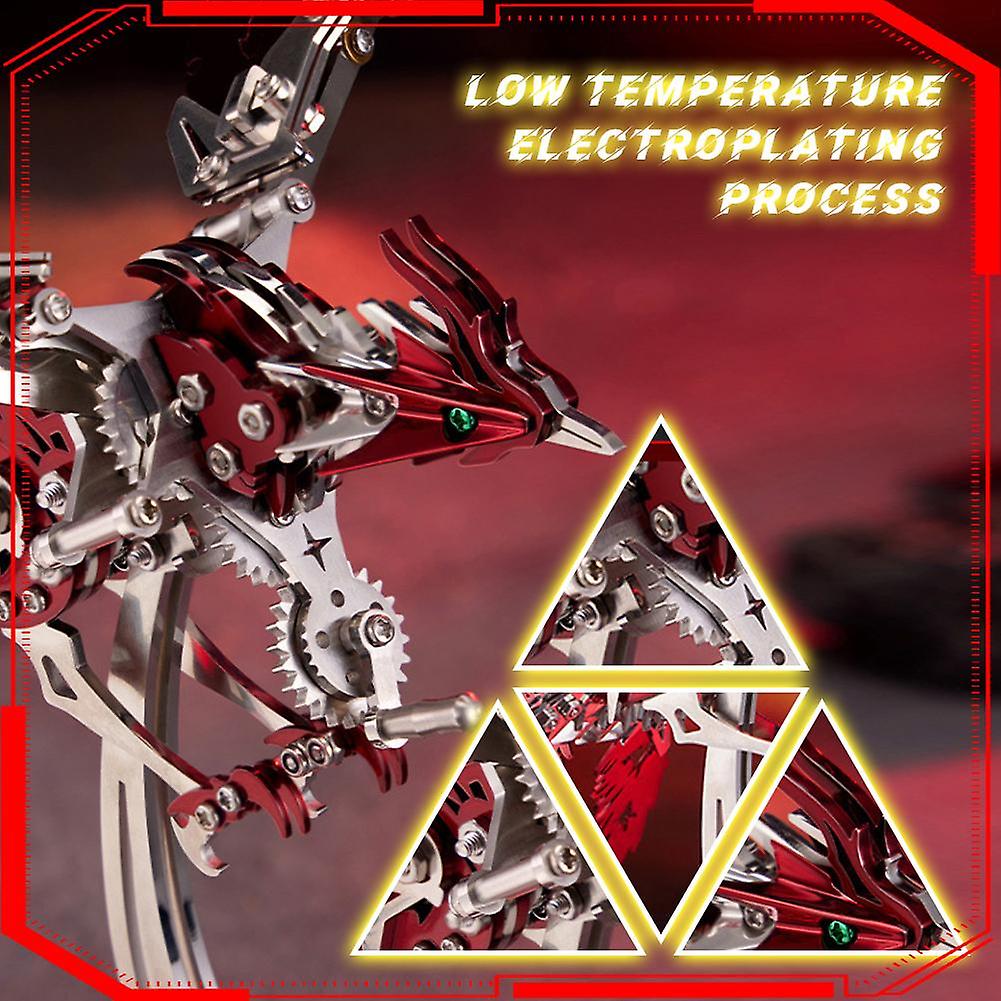 Mechanical Phoenix Metal 3D Cool Play Puzzle 358pcs Creative Gift Toy