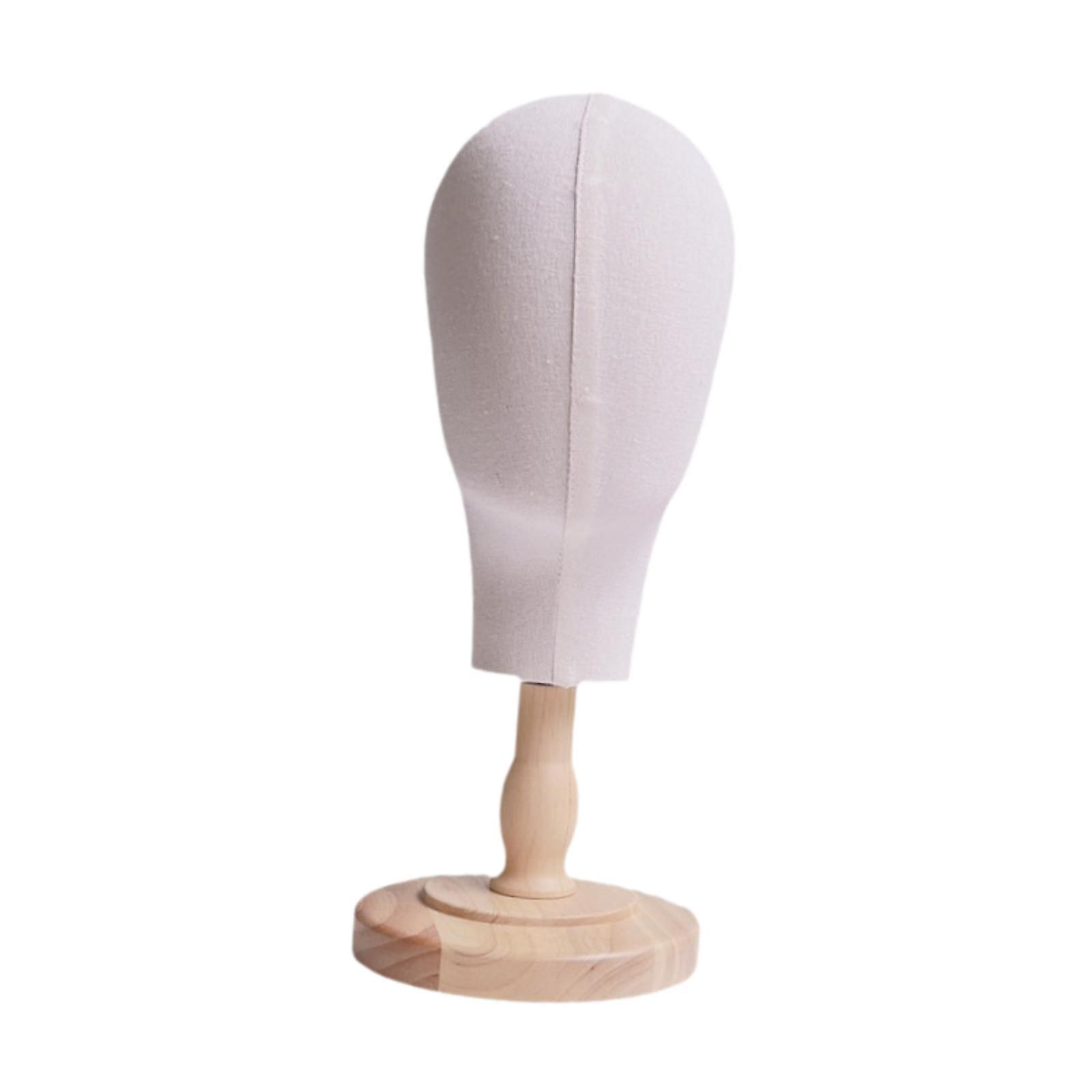 Espositore per parrucche robuste modello con testa di manichino per occhiali per cappello di Halloween S