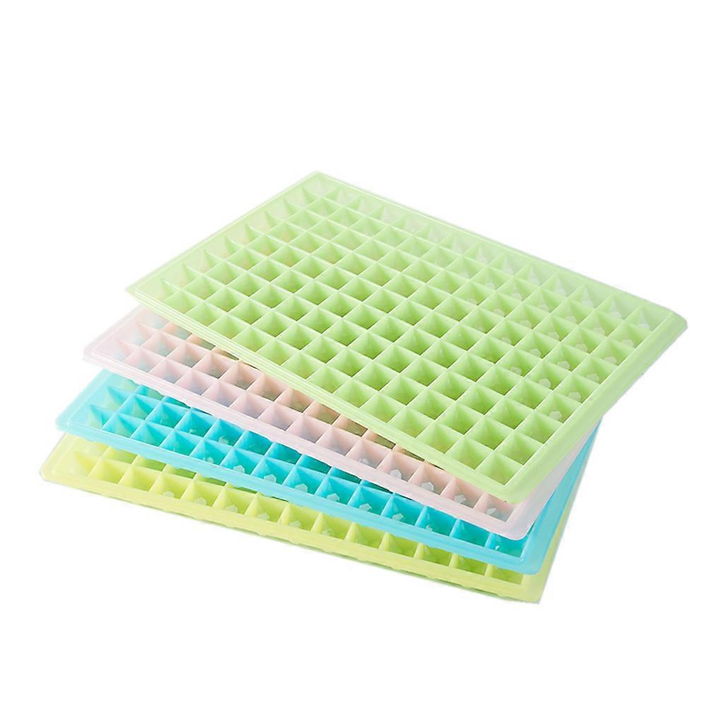 Mini Ice Molds Ice Cube Tray with 96 Diamond Cubes (Random Color)