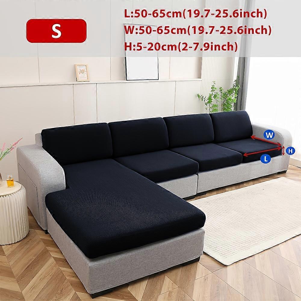 1pc Classic Elasticity Water Resistant Fabric Sofa Cover - Non-Slip & ElasticFitted Throw, Easy Care - Extend Furniture Life & Add Style