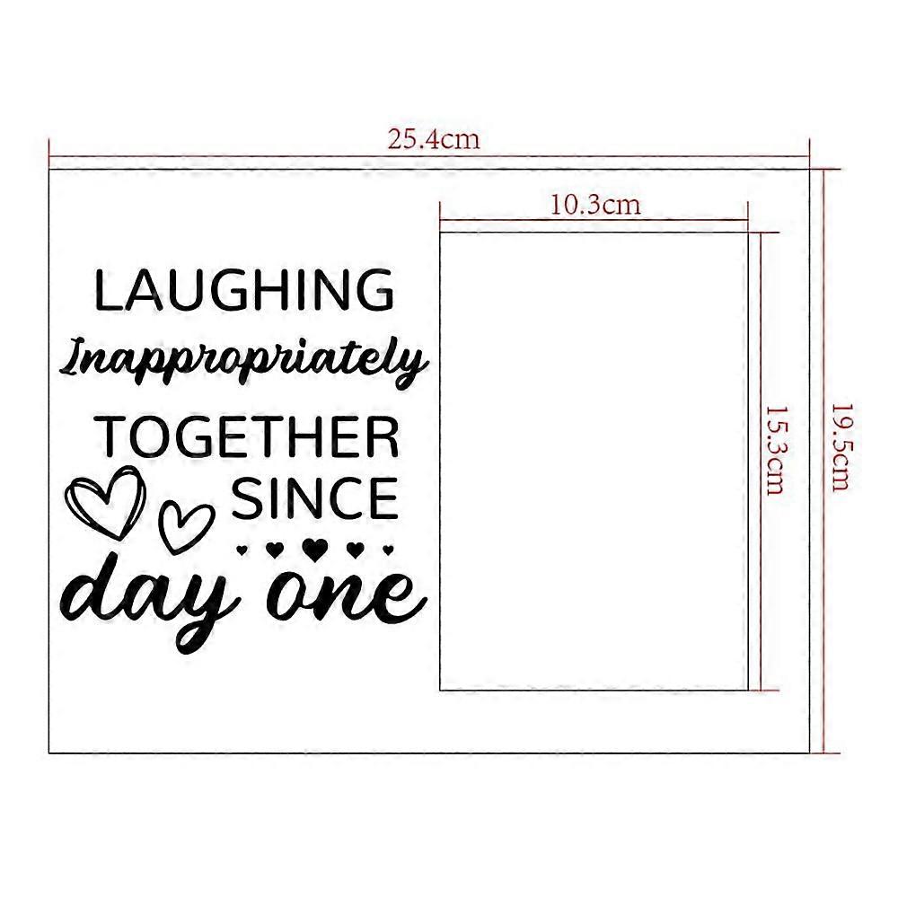 1PC MDF Wood Photo Frames for Tabletop Display Photo Frame Rectangle Word 195x254x12mm