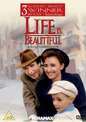 Life Is Beautiful DVD (2011) Roberto Benigni cert PG - Region 2