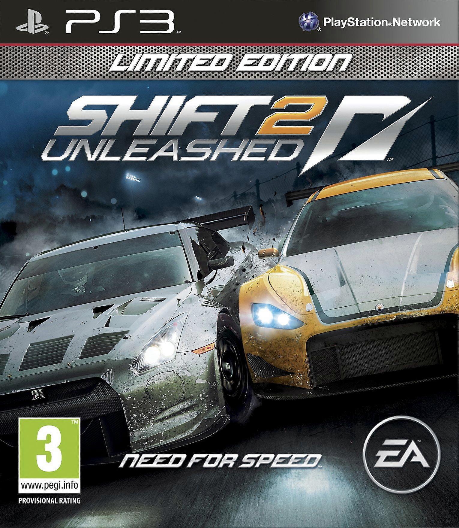 NFS Shift 2 Unleashed Limited Edition - PlayStation 3 - PAL - New & Sealed