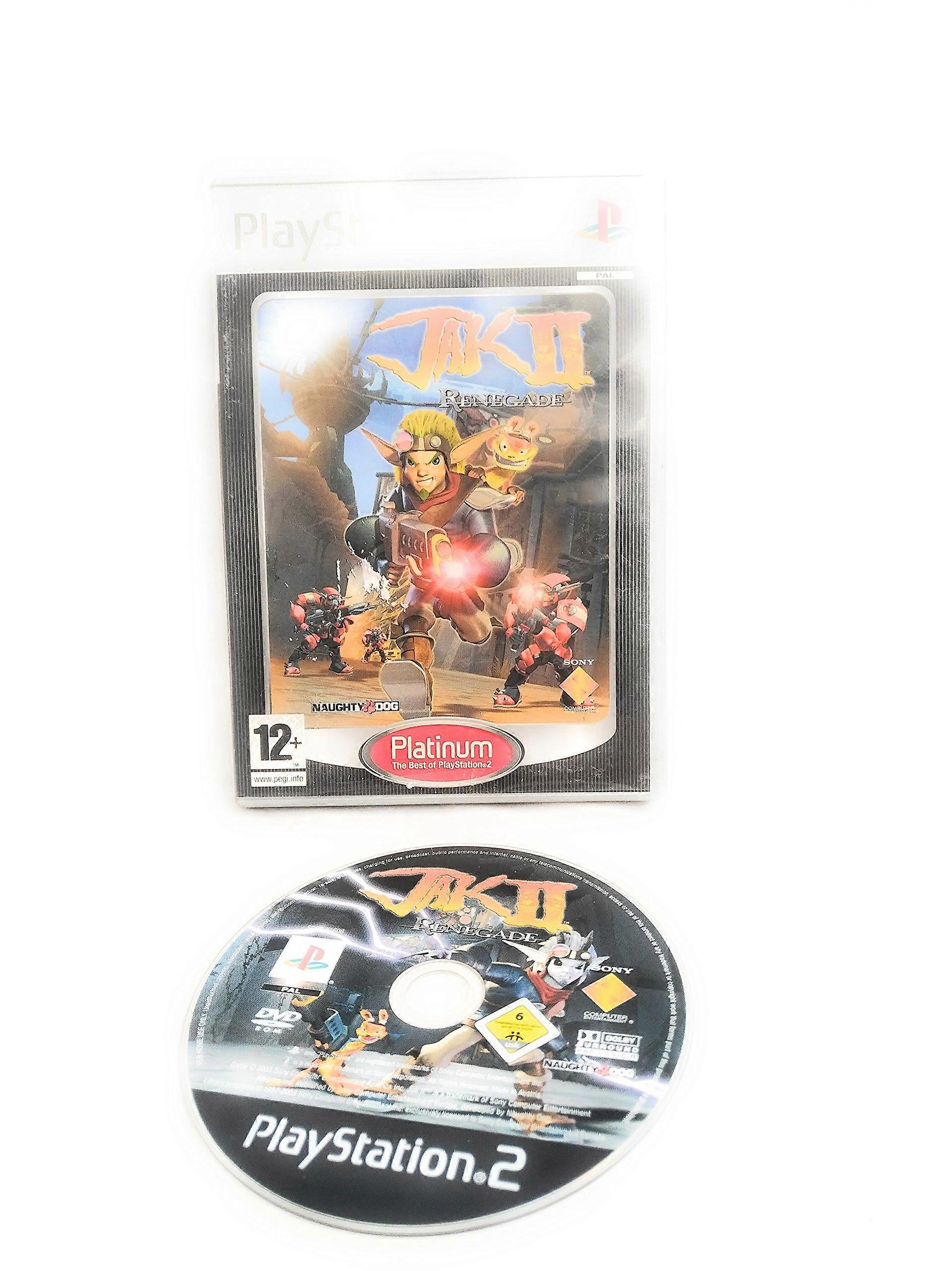 Jak II Platinum (PS2) - PAL - New & Sealed