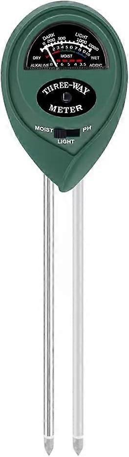 Sumairs 3 In 1 Soil Tester - Soil Moisture - Ph Tester - Used To Detect Soil Fertility, Sunlight And Ph - Convenient Plant Care Kit