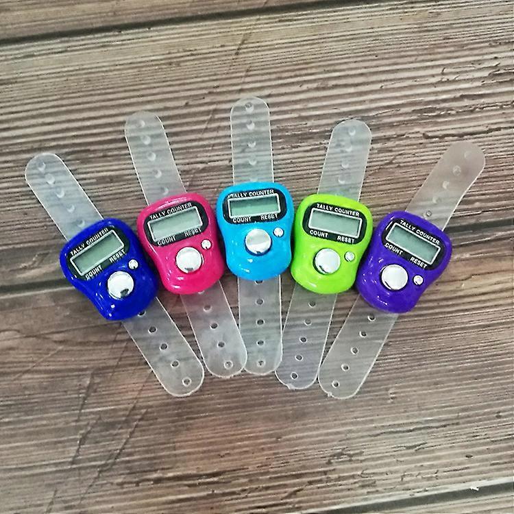 Finger Counter Clickers, 5-Pack Resettable Hand Counters