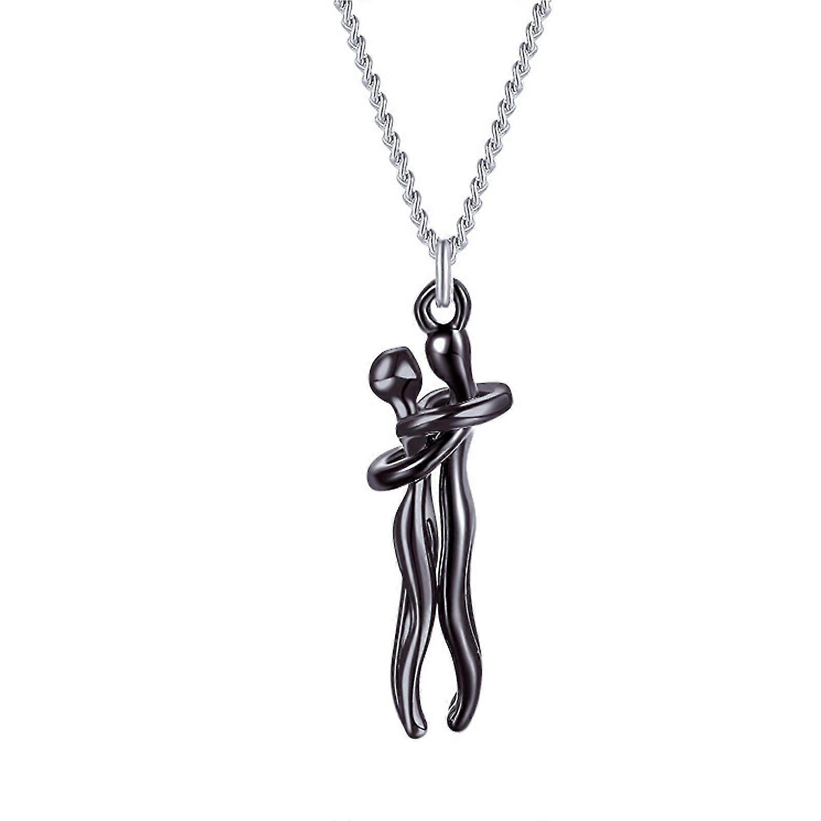 Abraço Amor Estilo Abraço Colar Corrente Ajustável Com Pingente Para Homens Mulheres Casal Presente