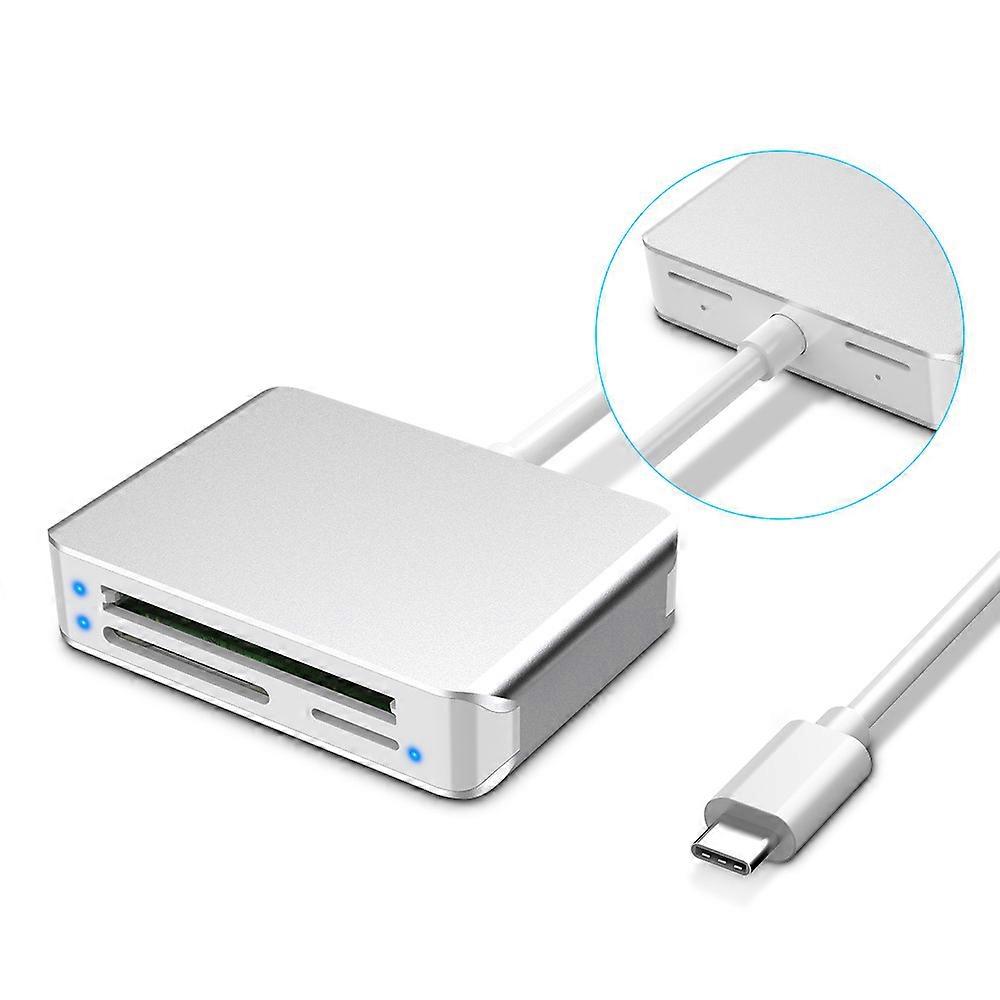 Multifunction card reader all-in-one usb3.0 card reader CF / SD / TF card reader Type-c