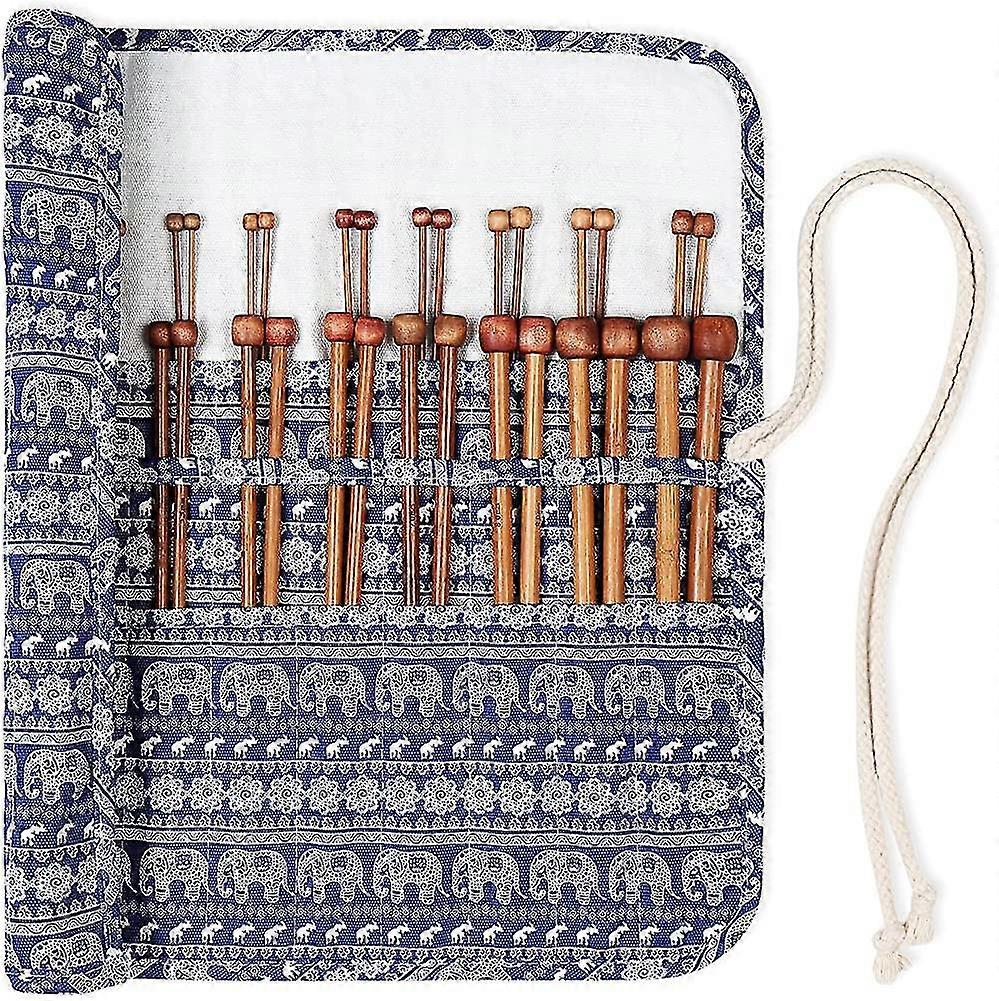 Bambus Stricknadeln Kurz 25cm. Leichte Holz Stricknadel Set mit | Fruugo DE