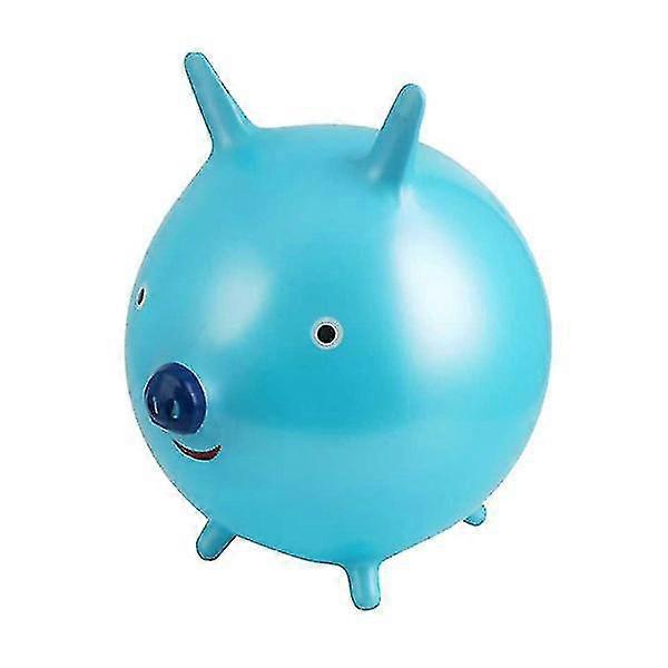 Ride On Bouncy Ball Pvc Thicken Cartoon Hopper Bouncing Ball Play For Kids (pink)