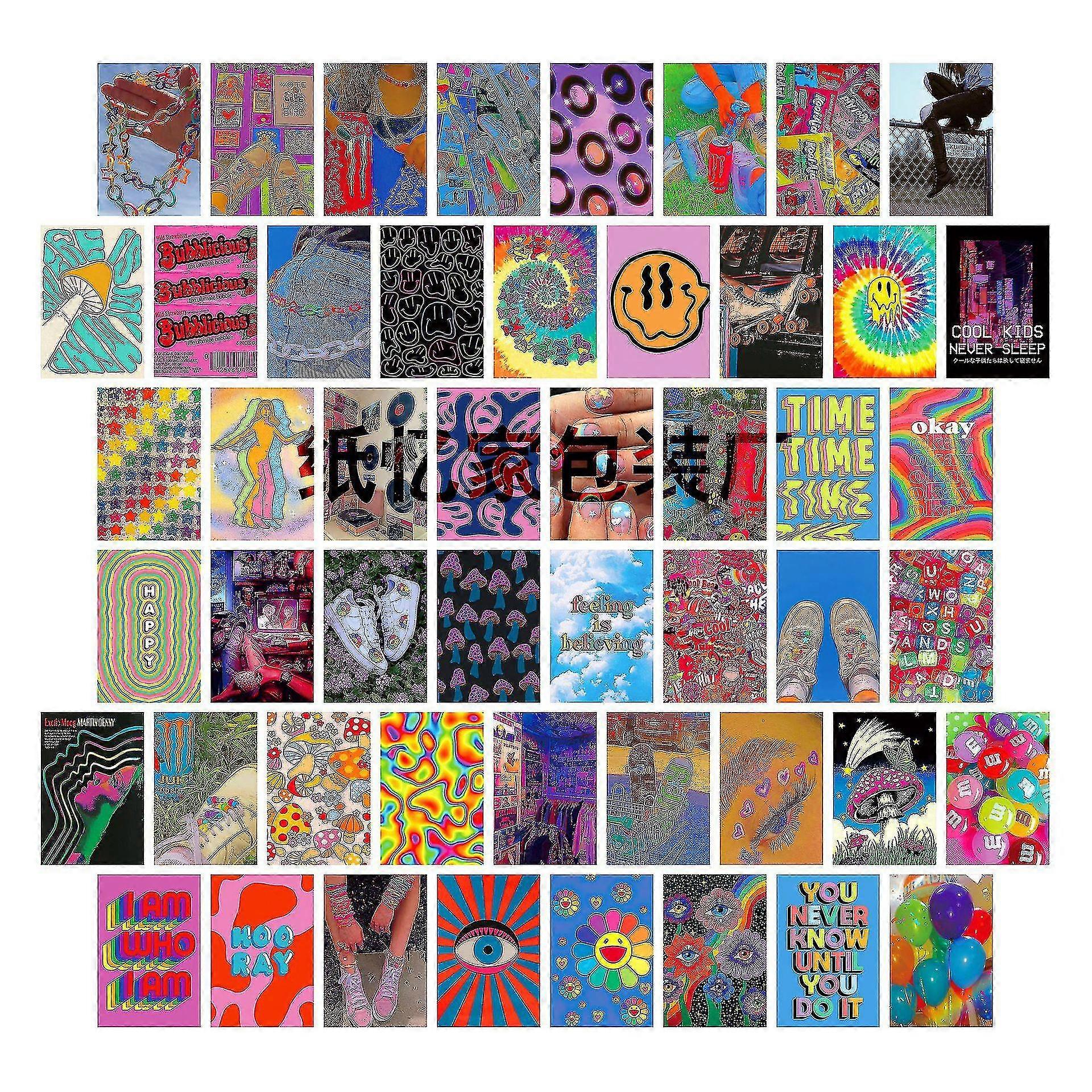 Aesthetic Pictures 50 Pcs 10x15cm Wall Collage Kit