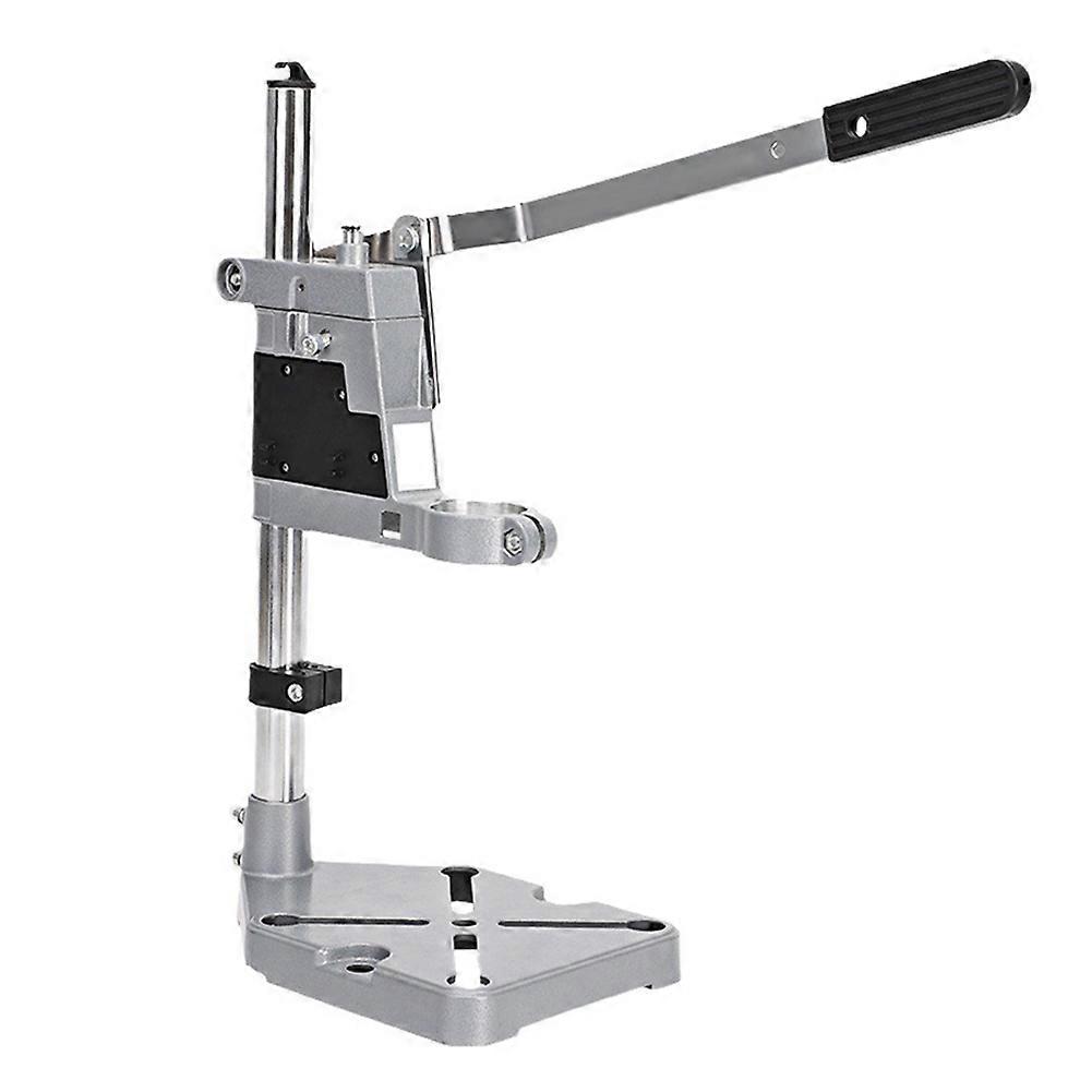 Aluminum Bench Drill Stand Single-Head Electric Drill Base Frame Drill Holder Power Grinder Accessories for Woodwork