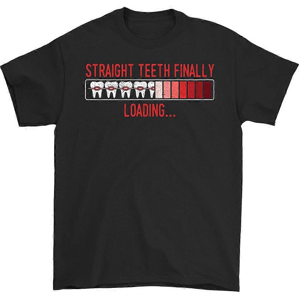 Straight Teeth Finally Loading T-shirt