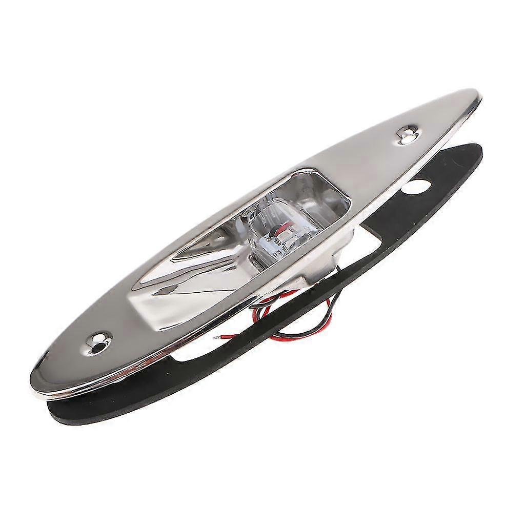 Navigation lights waterproof pontoon boat teardrop side bow lamps stern light, dc 12v, stainless steel