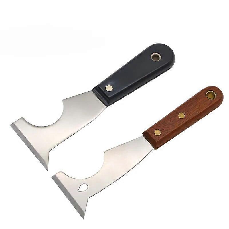 Putty Knife Scraper 5 in 1 tools Caulk Removal Tool Spackle Knife Paint Remover Painters Tool Paint Can Opener for Wood Scraper