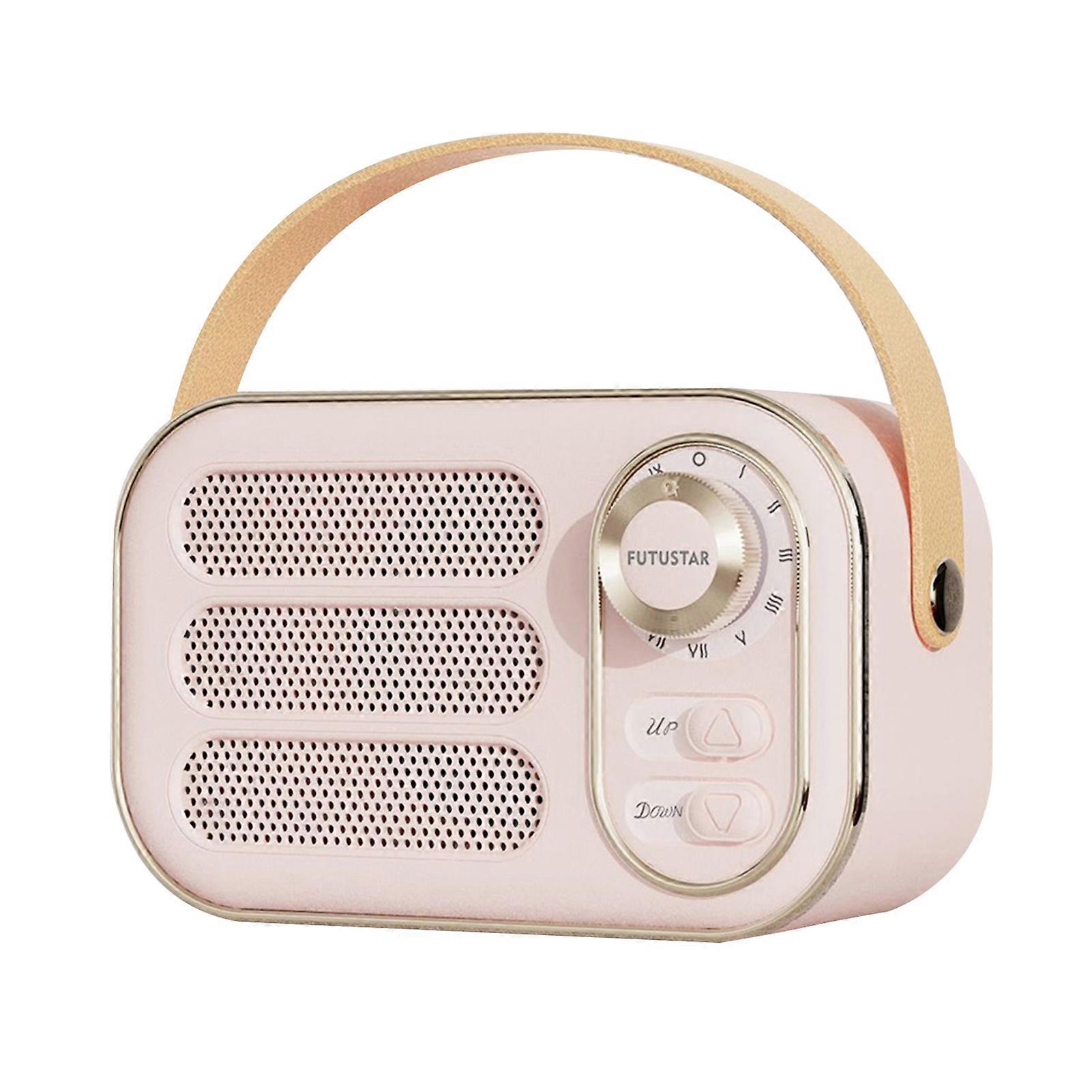 Vintage Bluetooth-Compatible Speaker Portable Small Wireless Smart Speakers