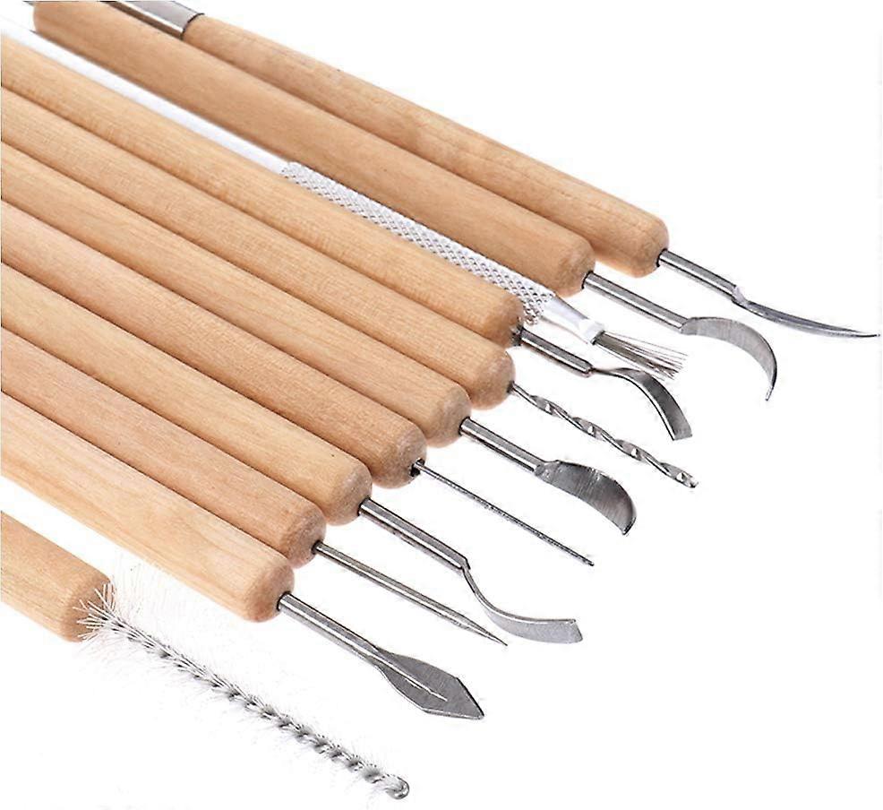 13pcs Pottery Clay Tools Ceramic Clay Sculpting Tool Kit Pottery Modeling Carving Tool Gift For Students Beginners Professionals Diy Art Supplies I.135251631