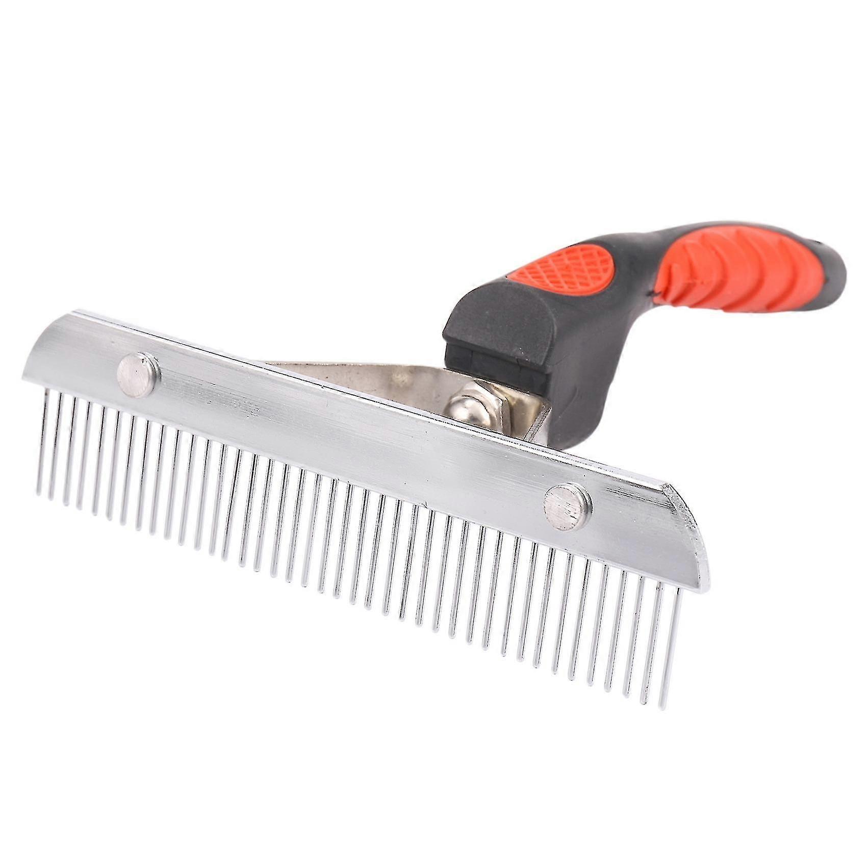 Pet Comb Extra-large Rake Comb Grooming Brush Deshedding Tool Beauty Comb Compatible With Large Dogs Golden Ret